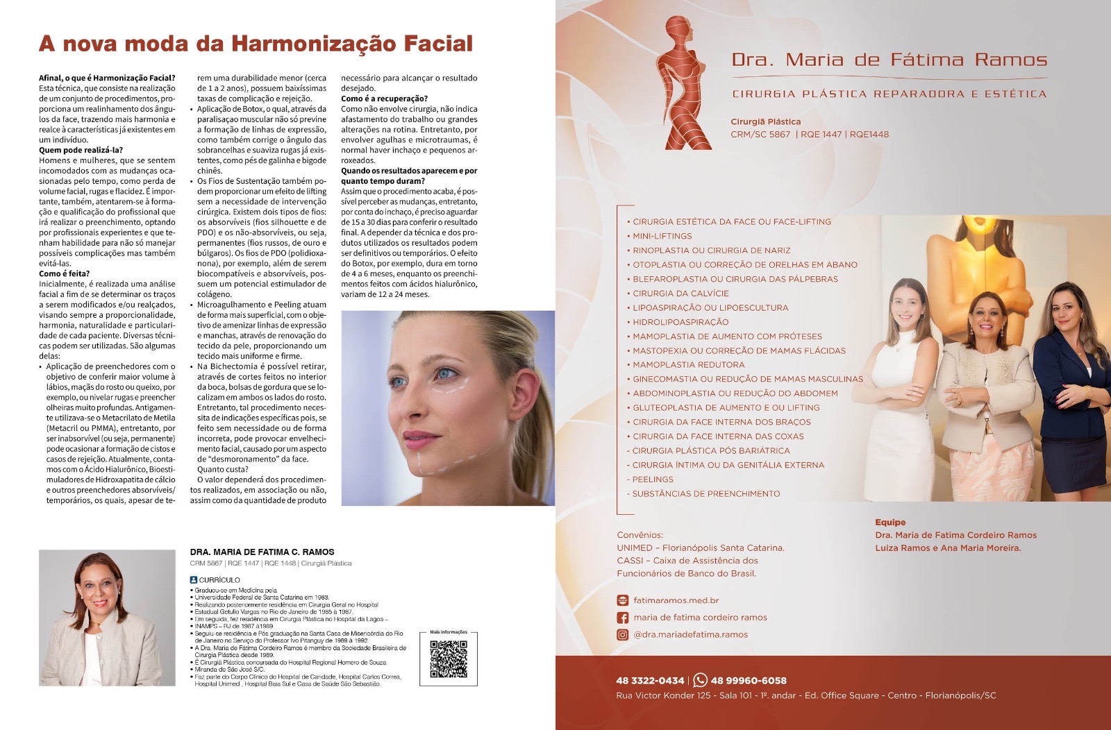 Editorial Harmonização Facial